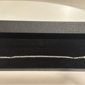 Elegant 10k Gold Diamond Tennis Bracelet